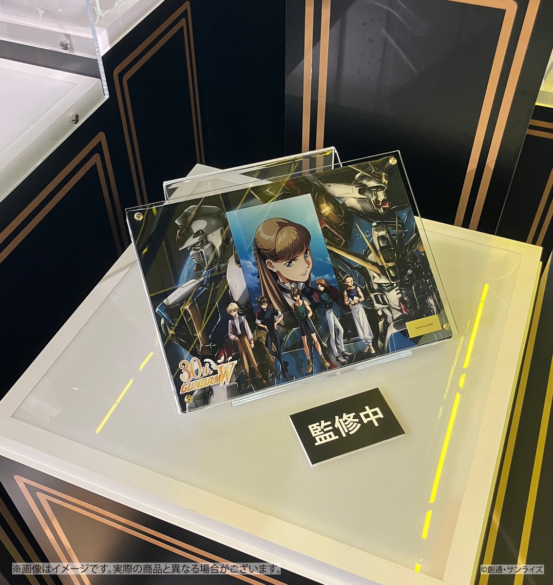 ガンダムW 30周年記念✨ 好評予約受付中の 「30周年レイヤードグラフ