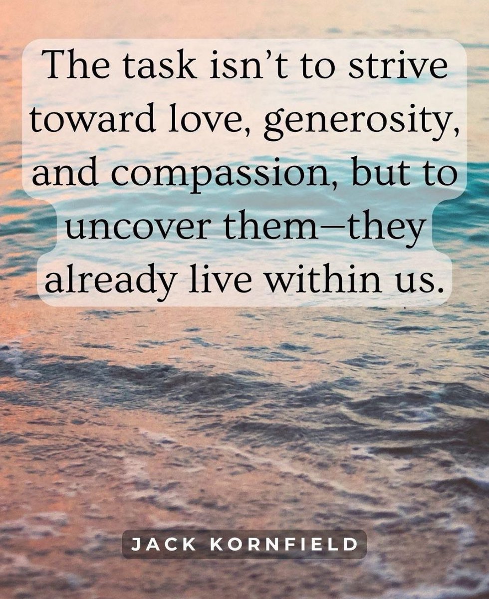Nirvana has a very specific meaning: the end of grasping and struggle, a coolness of heart, peace, wholeness. 🌊🧘✨

#nirvana #spirituality #compassion #generosity