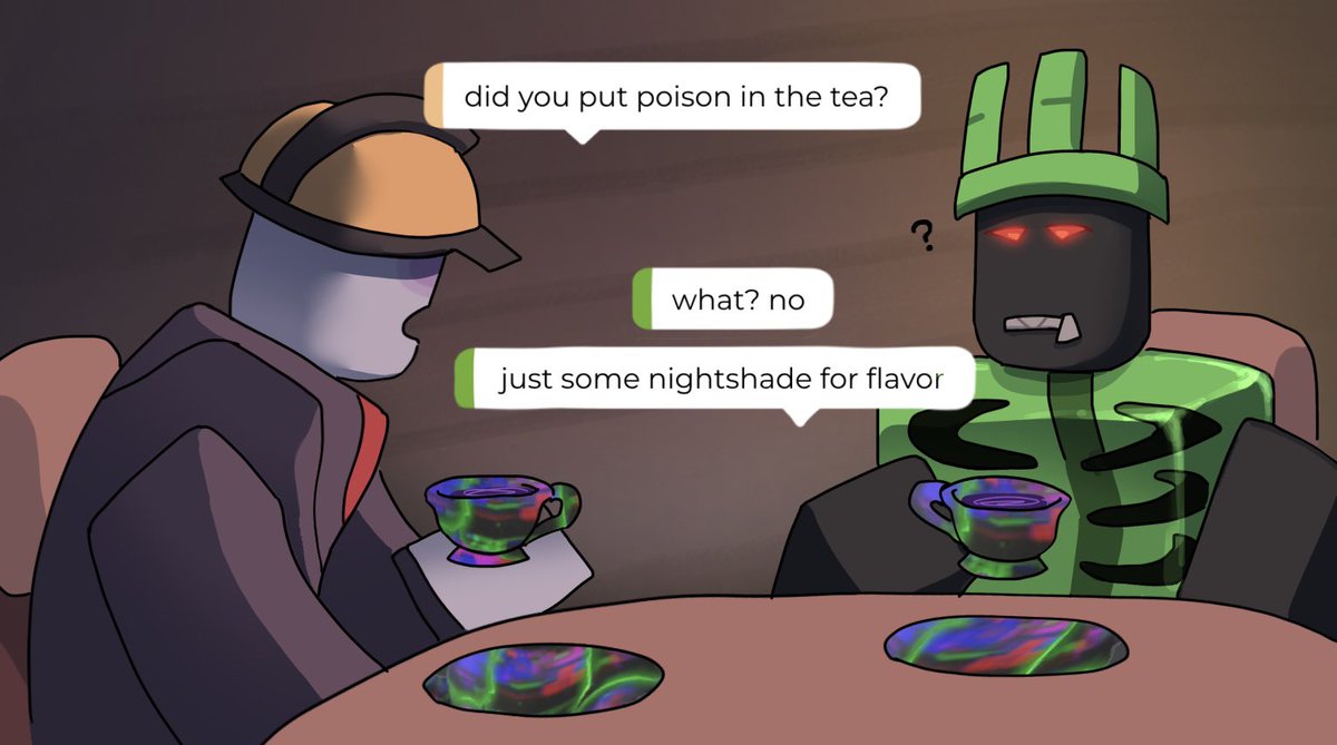 Tea party accident (1/2)

#forsakenroblox