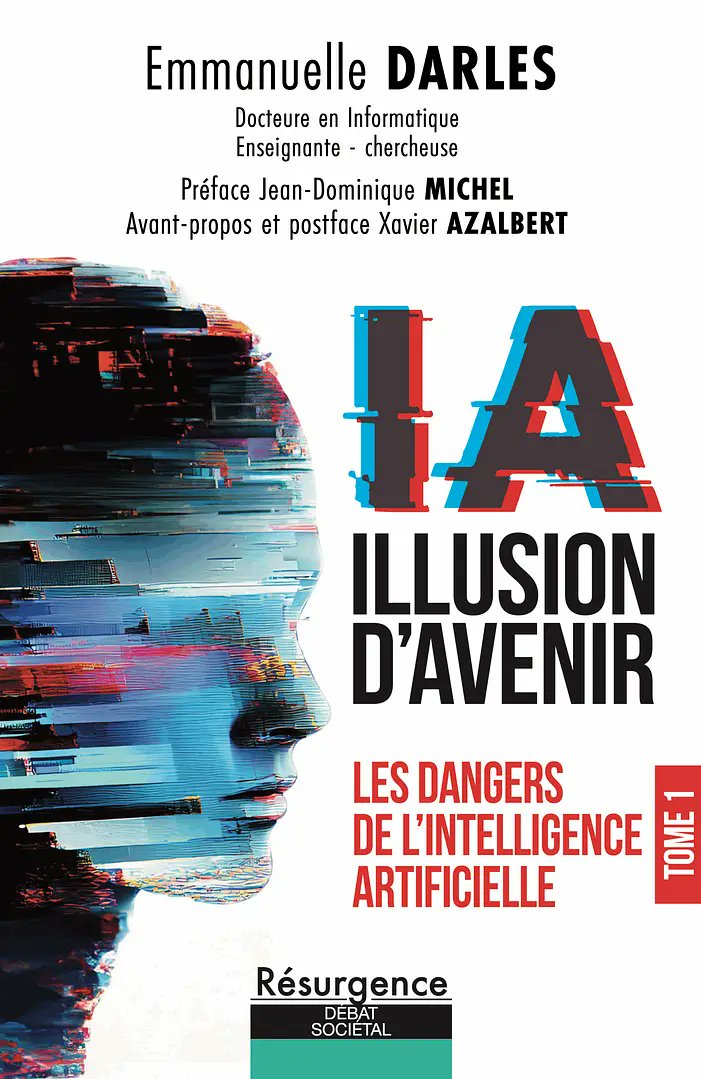 Emma (@emmadarles) on Twitter photo Un immense merci à @MichelJeanDomi1 pour m’avoir fait l’honneur de préfacer cet essai, et à <a href="/xazalbert/">Xavier Azalbert FreeSpeech 🇧🇷 🇫🇷</a> pour l’avant-propos et la postface.
Leurs contributions inscrivent cette réflexion dans une perspective critique élargie, appelant à un sursaut éthique face au glissement Un immense merci à @MichelJeanDomi1 pour m’avoir fait l’honneur de préfacer cet essai, et à <a href="/xazalbert/">Xavier Azalbert FreeSpeech 🇧🇷 🇫🇷</a> pour l’avant-propos et la postface.
Leurs contributions inscrivent cette réflexion dans une perspective critique élargie, appelant à un sursaut éthique face au glissement