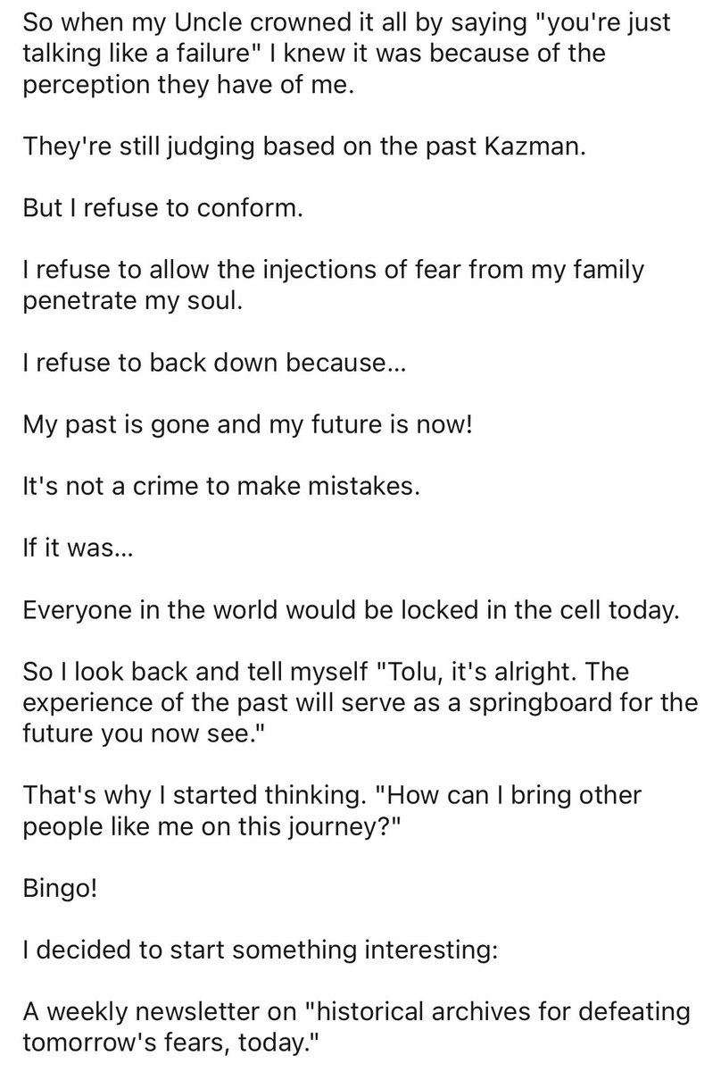 storyhunterkaz's tweet photo. Never Overstay Your Welcome. 

in April 2024, i left EVERYTHING to lock into web3.

but i got too attached to wins in thread contests that losses started getting a hold of me. until i began to see how @genzscave would evolve from a linkedin newsletter to a global brand. 

A 🧵.. https://t.co/YdmQuHxYC6