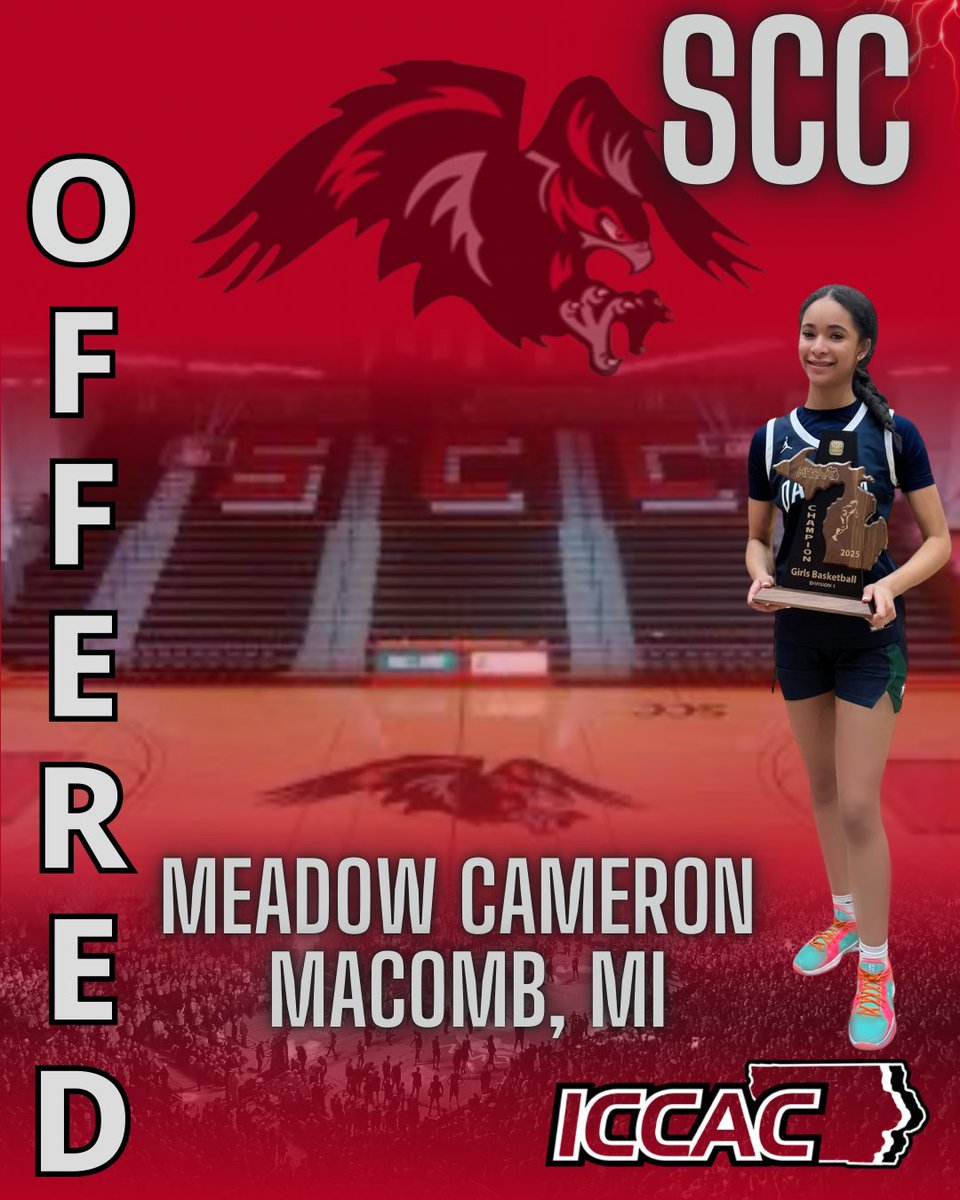 Blessed to announce that I have received my sixth offer to play at the next level from Southeastern CC in Iowa! Thank you <a href="/Coach_BJ24/">BJ</a> and  <a href="/CoachFlowersWBB/">Tre Flowers</a> for believing in me!! 🔴⚫️
