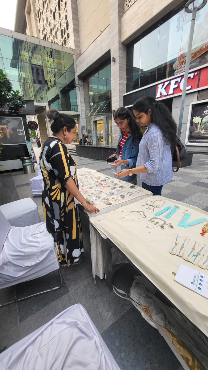 cmmunorthwest's tweet photo. "Empowering women, DJAY(S)NULM at a time! 🌟 With the support of District Administration North West,our SHG stalls at various malls saw great sales & enthusiasm!
@SULM_Delhi @dmnorthwest #SHG #rakshabandhan #DistrictAdmin" https://t.co/Rh4riY0MFC