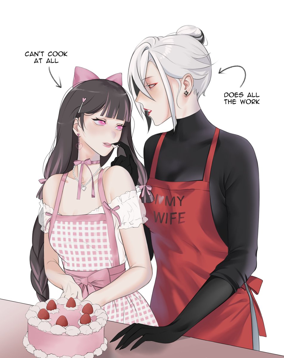 sefiiru's tweet image. i just found this old ass art should i make more domestic arlebina au??? you can leave ideas in the comments if you want

(i know its uggy its old ok)