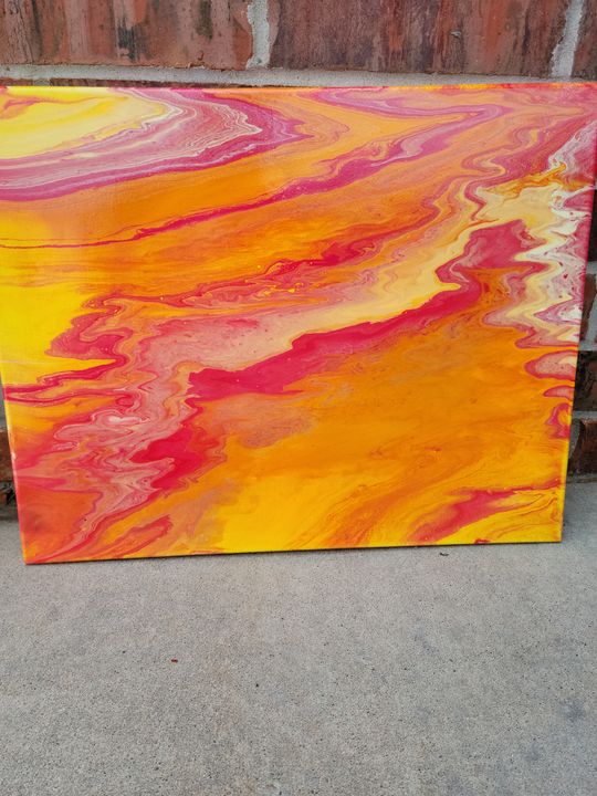 Vixen2Rock's tweet photo. Art of the Day: "Solar". Buy at: https://t.co/9gDhfLKWG1 https://t.co/nneafcui4Z