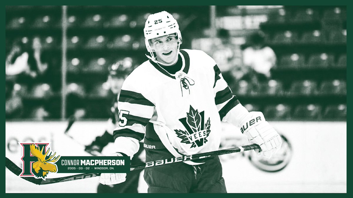 𝗕𝗿𝗲𝗮𝗸𝗶𝗻𝗴 - Mooseheads sign 20-year-old former University of New Hampshire forward Connor MacPherson for 2025-26 season. #GoMooseGo

🔗Details: bit.ly/MacPhersonSigns