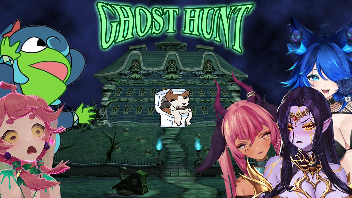 PapaMutt || VTuber Dog Dad (@thepapamutt) on Twitter photo 👻 MORE GHOST HUNTS?! 👻
We're exploring our first ever proper MANSION tonight! Come join myself, RadicalMari, <a href="/FroggyLoch/">Froggy 🐸🦋</a>, <a href="/SpiteVtuber/">Spite 🐺 Cerberus Vtuber 🐺</a>, <a href="/VexTheSunEater/">Vexoria the Sun Eater🐍☀️VCARD AWAKENED WORLDS 🔥</a>, and <a href="/Trickywii/">🔆Trickywi🌴</a> as we try to discover if ghosts are as good as kissers me!
Start time 8 or 9 EST idk man traffic is bonkers. 👻 MORE GHOST HUNTS?! 👻
We're exploring our first ever proper MANSION tonight! Come join myself, RadicalMari, <a href="/FroggyLoch/">Froggy 🐸🦋</a>, <a href="/SpiteVtuber/">Spite 🐺 Cerberus Vtuber 🐺</a>, <a href="/VexTheSunEater/">Vexoria the Sun Eater🐍☀️VCARD AWAKENED WORLDS 🔥</a>, and <a href="/Trickywii/">🔆Trickywi🌴</a> as we try to discover if ghosts are as good as kissers me!
Start time 8 or 9 EST idk man traffic is bonkers.