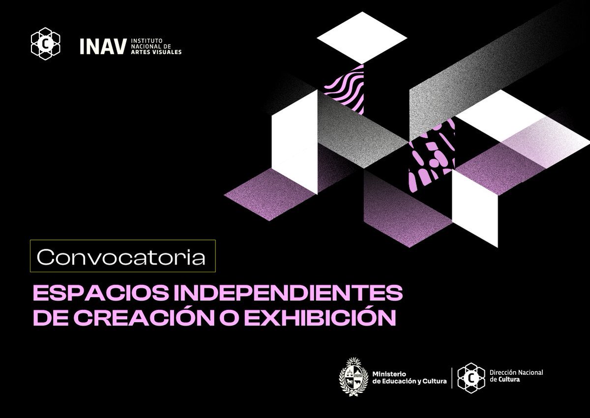 El Instituto Nacional de Artes Visuales lanza un relevamiento nacional de espacios independientes de creación y exhibición artística.

La convocatoria busca mapear estos espacios y habilitar futuras instancias de colaboración y apoyo.

🔗gub.uy/ministerio-edu…