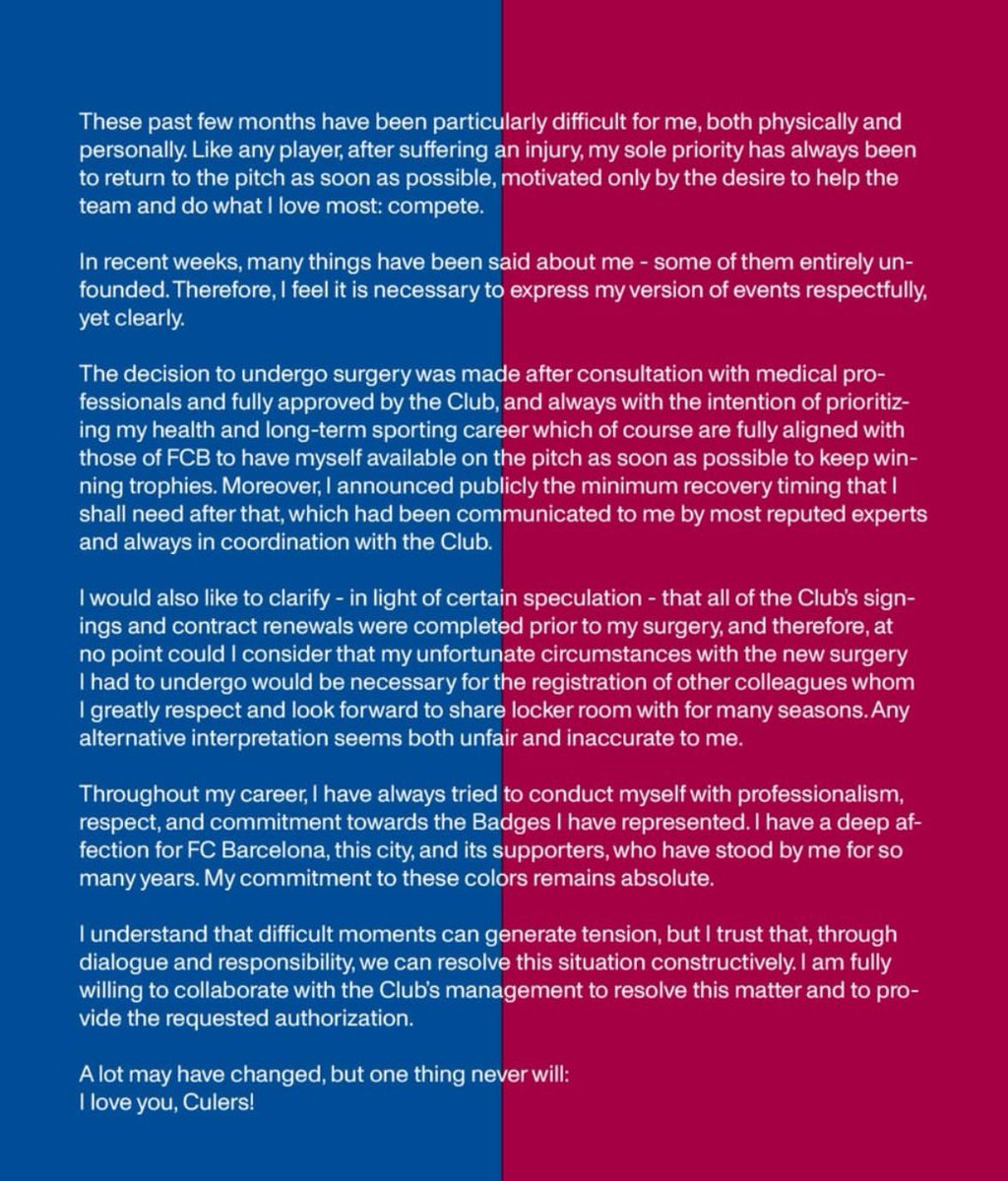 Central do Barça tweet media