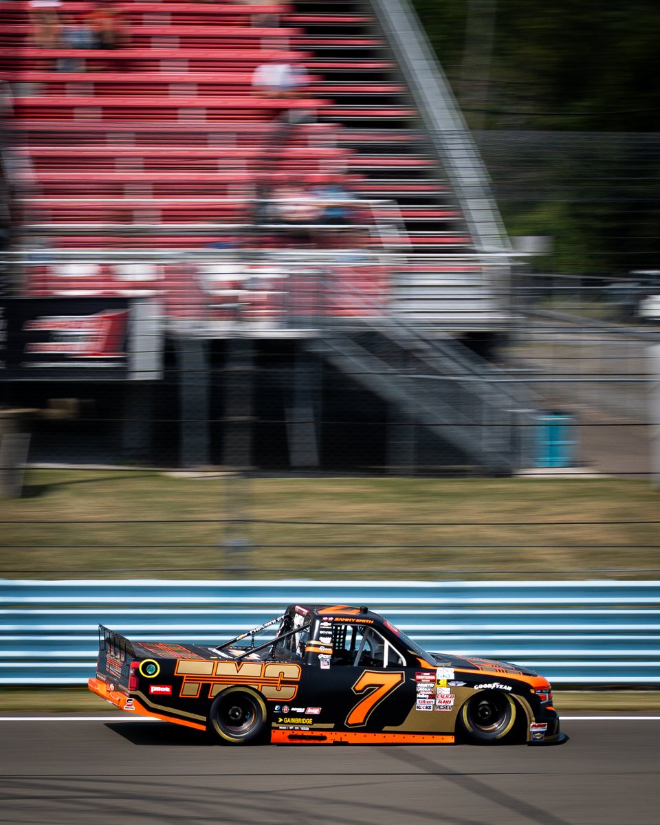 Sammy Smith (@sammysmithss) on Twitter photo Starting my double duty weekend <a href="/WGI/">Watkins Glen International</a> with a P3 in <a href="/NASCAR_Trucks/">NASCAR CRAFTSMAN Trucks</a> quali 💪
Made some changes after practice to find the speed we knew we had. Pumped to get rolling in a few hours. <a href="/SpireMotorsport/">Spire Motorsports</a> <a href="/TMCTRANS/">TMC Transportation</a> Starting my double duty weekend <a href="/WGI/">Watkins Glen International</a> with a P3 in <a href="/NASCAR_Trucks/">NASCAR CRAFTSMAN Trucks</a> quali 💪
Made some changes after practice to find the speed we knew we had. Pumped to get rolling in a few hours. <a href="/SpireMotorsport/">Spire Motorsports</a> <a href="/TMCTRANS/">TMC Transportation</a>