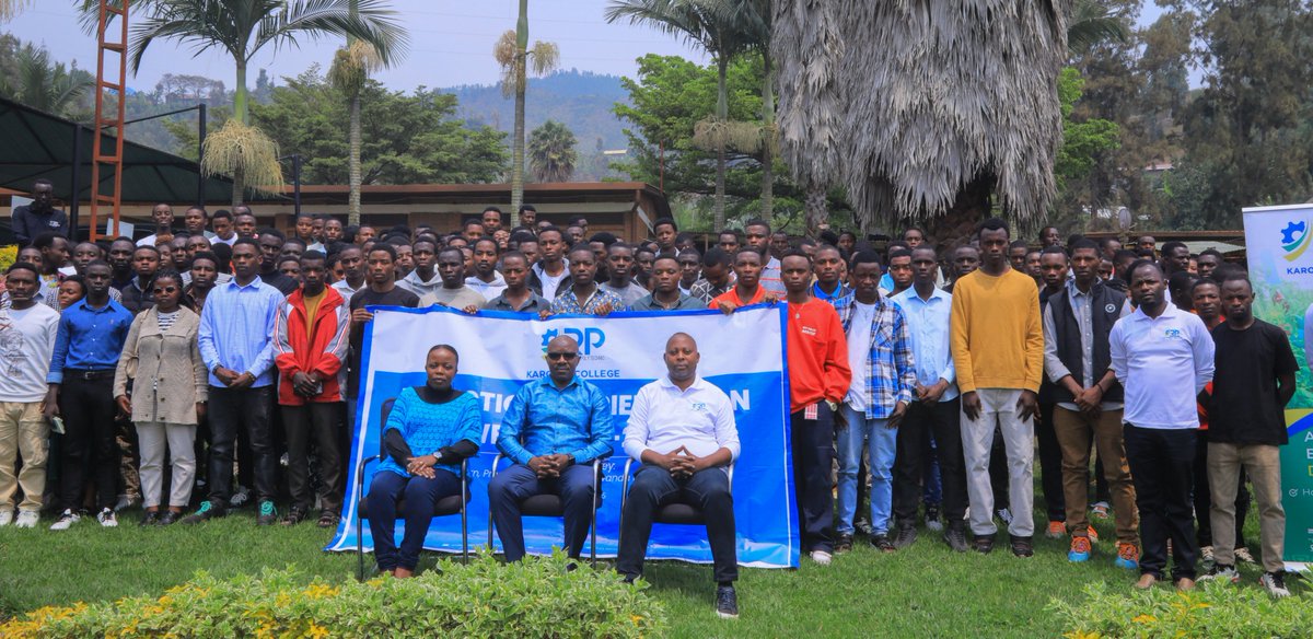 Karongi_College's tweet image. Today, RP-Karongi College wrapped up the Induction &amp;amp; orientation week for first-year students with a special address by @RwandaPolytec&apos;DVC-ARIA @emusonera. He welcomed the new students and urged them to set personalized, realistic &amp;amp; achievable goals for their academic pursuits.