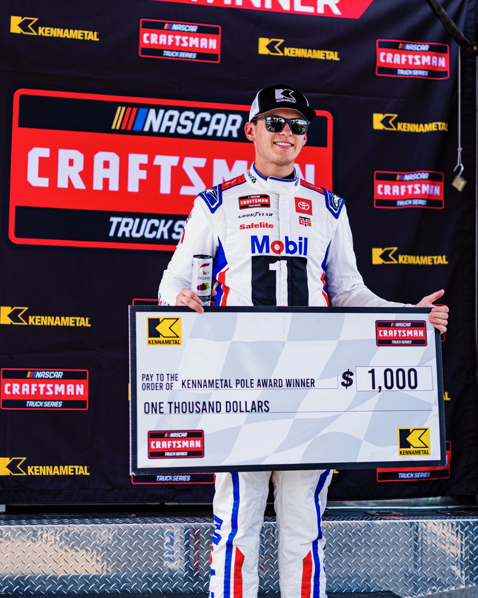 A familiar sight. 

<a href="/CoreyHeim_/">Corey Heim</a> will start P1 at the Glen! 😤