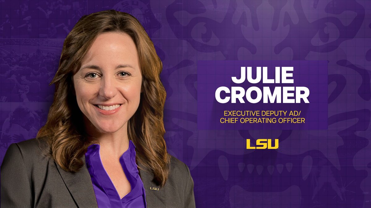 Julie Cromer, a highly decorated athletics director and proven leader, has been hired as Executive Deputy Athletic Director and Chief Operating Officer of LSU Athletics