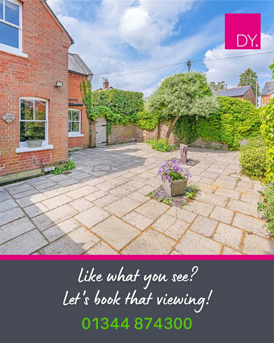 Craving character AND contemporary style? 🏡

This rare Sunninghill treasure has it all: elegant fireplaces, a show-stopping open-plan kitchen, and French doors that spill onto a dreamy private courtyard, just steps from the village High Street. 

🌐 duncanyeardley.co.uk/property/schoo…