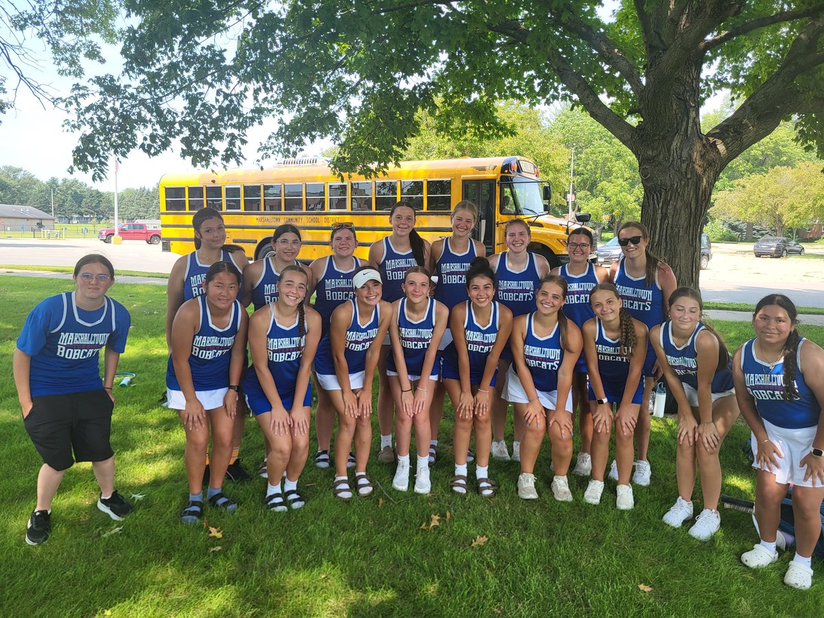 Bobcats take the 7-2 victory in their inaugural Fall Tennis match against Union Community. Now time for Chik-Fil-A!