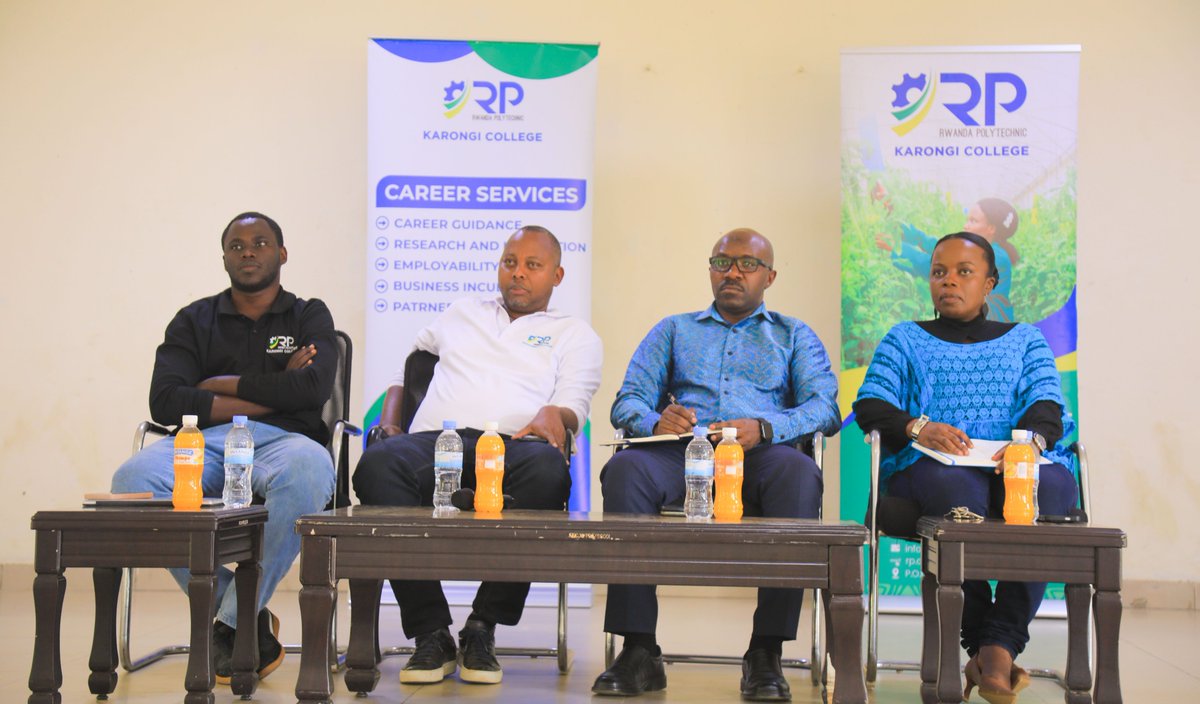 Karongi_College's tweet image. During his visit to RP-Karongi College, DVC-ARIA @emusonera held an interactive session with staff on their vital role in delivering the institution’s mandate, stressing the importance of collaboration, commitment &amp;amp; the efficient use of resources to drive institutional success.