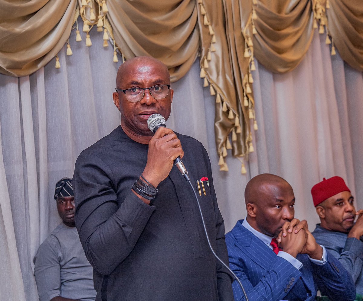 Yesterday, I attended an interactive session/Dinner with some select leaders of Imo State in Abuja, cutting across party lines to engage with the office of the Deputy Speaker.

The dialogue emphasized the imperative for collective action among Ndigbo to uphold the enduring