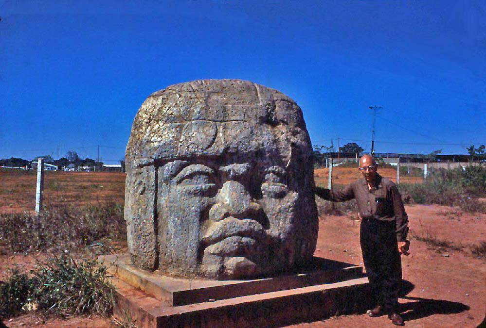 La Venta Monument 1, c. 1960