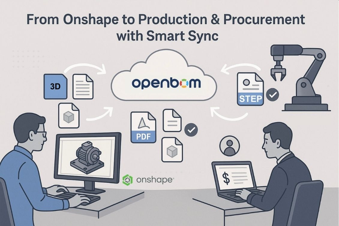 openbom's tweet image. 📂 From Onshape to production, OpenBOM simplifies derivative file management for smarter procurement and faster workflows. No more file chaos. 🖥️🚀

#OnshapeIntegration #FileManagement #ProcurementTools #EngineeringEfficiency #OpenBOM

bit.ly/4ofgOm1