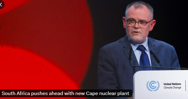 HopfJames's tweet photo. South Africa is planning to build a 4000 MW nuclear power plant, close to its current Koeberg plant.  Article link in reply. https://t.co/k84Z7QS052
