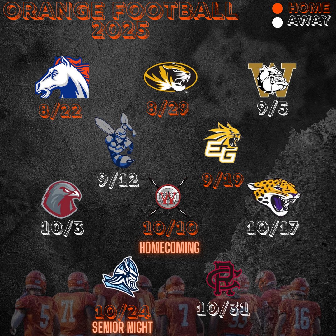 Excited to get back into football season soon, come support Orange Panther football!
<a href="/OHS_Football1/">Orange High Football</a>