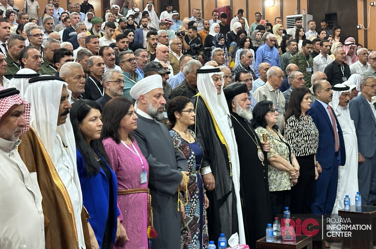 Key calls from the final conference statement:

📌A leading role for women, youth and civil society in leading reconstruction and decision-making processes

📌A unified national conference representing all Syrian components

📌A new constitution rooted in democracy and diversity
