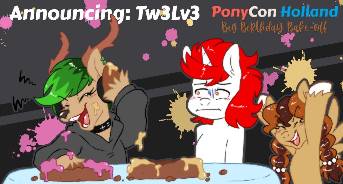 PonyCon Holland (@ponyconholland) on Twitter photo Musician Announcement: Tw3Lv3
ponyconholland.com/2025/08/08/mus…
We are glad to announce the next musician for our Saturday concert: Tw3Lv3!
You can see the full list of announced musicians and guests of honour on our website!
Art by <a href="/VederlichtArt/">VederlichtArt 🦇 🔜 Galacon</a> Musician Announcement: Tw3Lv3
ponyconholland.com/2025/08/08/mus…
We are glad to announce the next musician for our Saturday concert: Tw3Lv3!
You can see the full list of announced musicians and guests of honour on our website!
Art by <a href="/VederlichtArt/">VederlichtArt 🦇 🔜 Galacon</a>