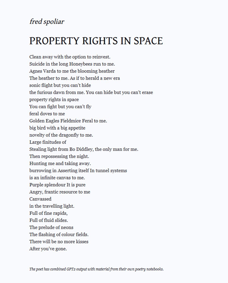 fred spoliar - in the latest issue of the AI Literary Review!

Read issue 05 right now: ailiteraryreview.co.uk/issue05