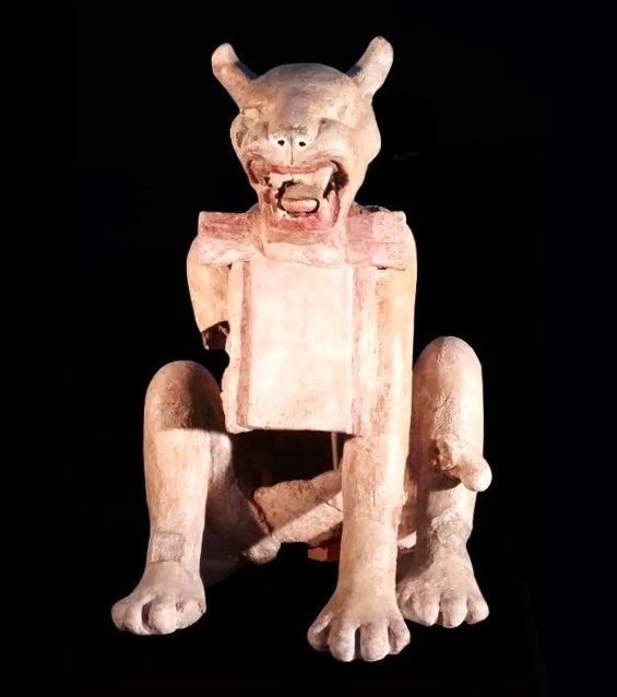 INAHmx's tweet photo. #PiezaDelDía 🔶 Puma con moño 

Escultura de cerámica zoomorfa ejecutada con gran maestría, que data del periodo denominado Epiclásico (700-900), y fue encontrada en Xochicalco, Morelos. https://t.co/BvvgiO7Rn7