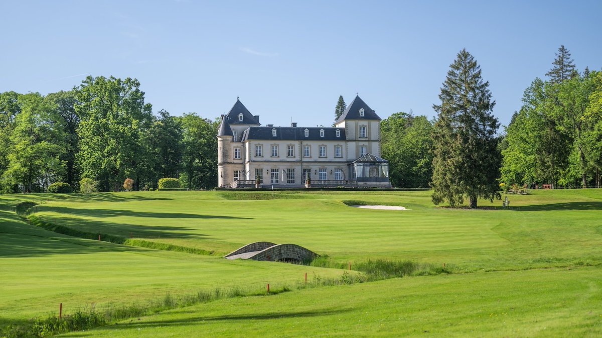 The par 4 5th hole of the Park course at Chateau Bois d'Arlon in Belgium🇧🇪. I'll go there next week for the second time, but for the first time since the course official went open to play in 2024.