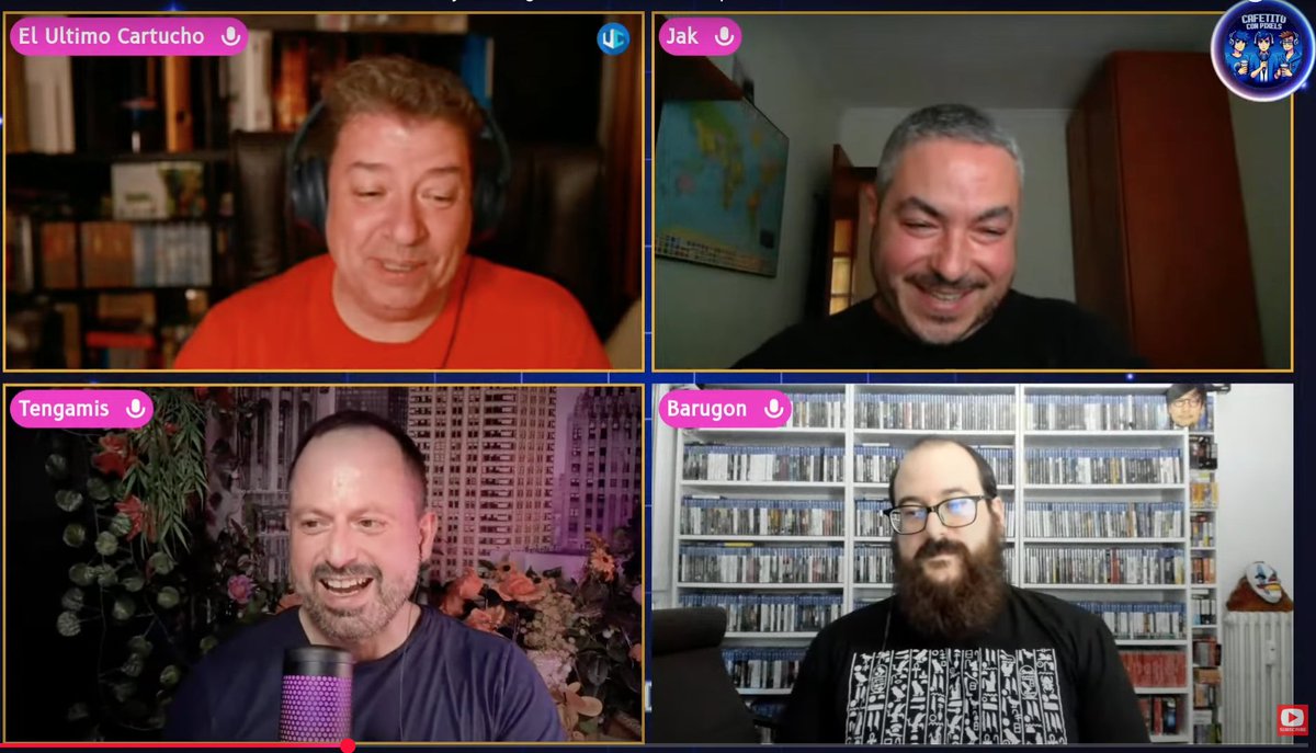 EN DIRECTO!   21H HOY continuamos la Temporada 2, Episodio 5 de Cafetito con Pixels. Hablaremos de Nintendo Switch 2 , Keycards y Actualidad 🤩 ¡No te lo pierdas! #PodcastGaming ☕️

<a href="/Jak_is_Vak/">Jak</a> 
<a href="/ultimocartucho/">El Último Cartucho</a> 
<a href="/Barugon_tai/">Barugon</a> 
<a href="/Tengamis/">Tengamis</a> - @la_eviix