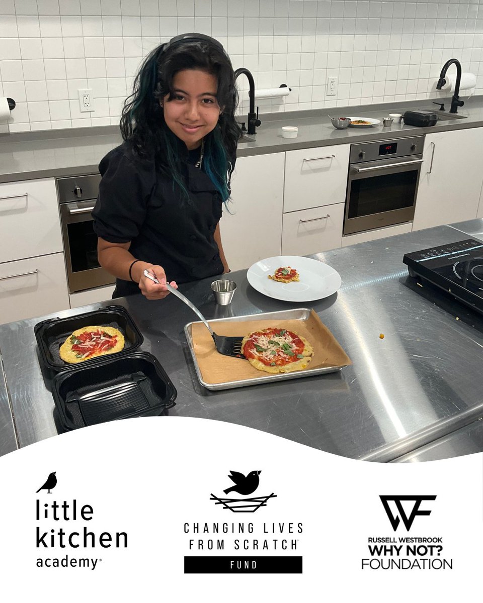 LittleKitchenA1's tweet image. Through our Changing Lives from Scratch Fund and @russwest44’s @WhyNotFdn  , we hosted the first-ever Why Not? Weeks at LKA! 👩‍🍳

Teens from @BCrusade gained real-life skills, confidence, and independence—all through the power of cooking.

#WhyNotWeeks #ChangingLivesfromScratch