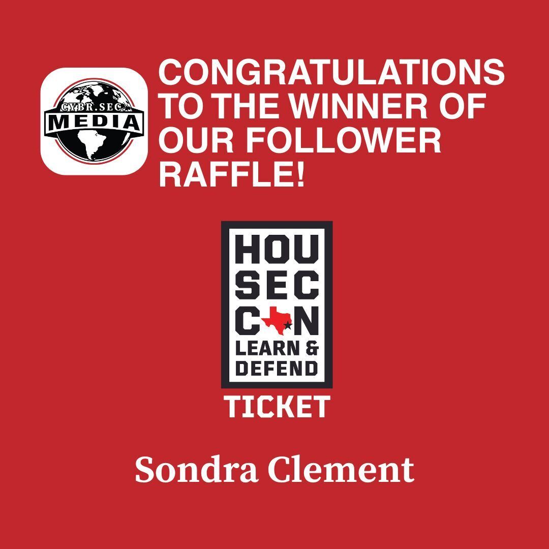 CYBRSECMedia's tweet image. We’re giving away 1 more ticket - follow #CYBRSECMedia on LinkedIn, Facebook, X, and Instagram for your chance to win. Each follow is a separate entry, so follow all 4 to increase your odds! 

#LearnandDefend #Cybersecurity #Giveaway