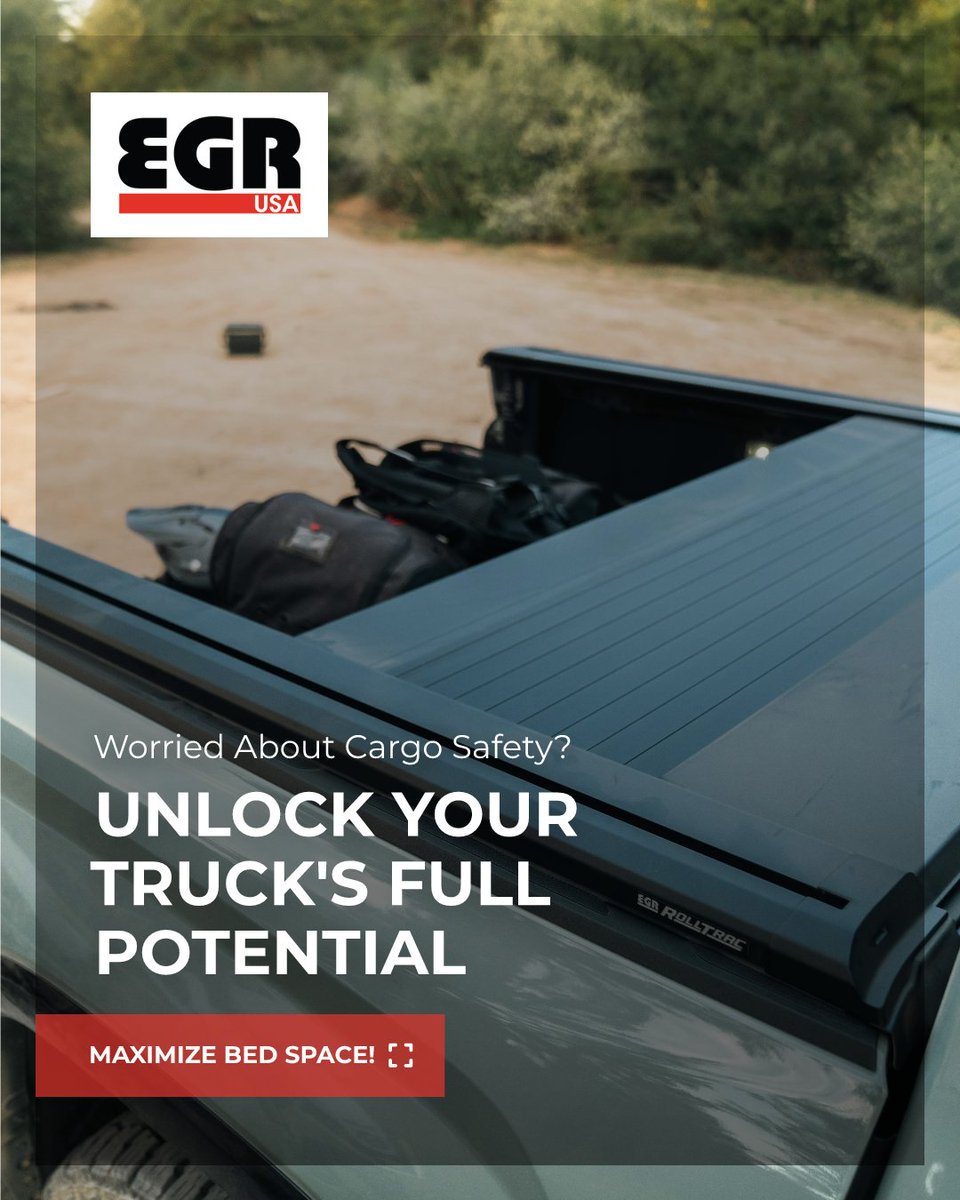 Truck beds deserve better.No Velcro. No folding flaps. No gimmicks.
RollTrac gives you watertight security, T-slot versatility, and factory-level tech.
We don’t cover cargo. We protect it. 

#RollTrac #RackReady #BuiltToEndure #TruckLife #EGRUSA #OffRoadRig