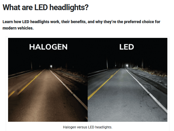 Car_Guy_Tom's tweet photo. As discussed with @JonHansenTalks on @WGNRadio today: https://t.co/sV4AlXU5ys #LEDHeadlights https://t.co/2I9NyjmPJt