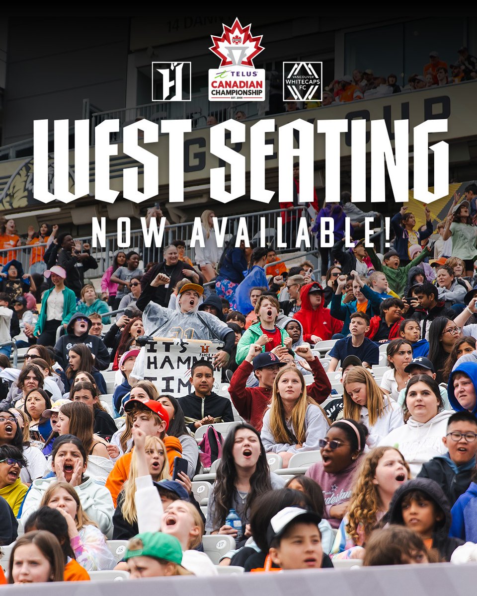 MORE SEATS FOR CANCHAMP ‼️

Due to high demand, tickets are now available on the West side of the stadium. Pack the house, Forge Fans!

🎟️ | bit.ly/4odwSok