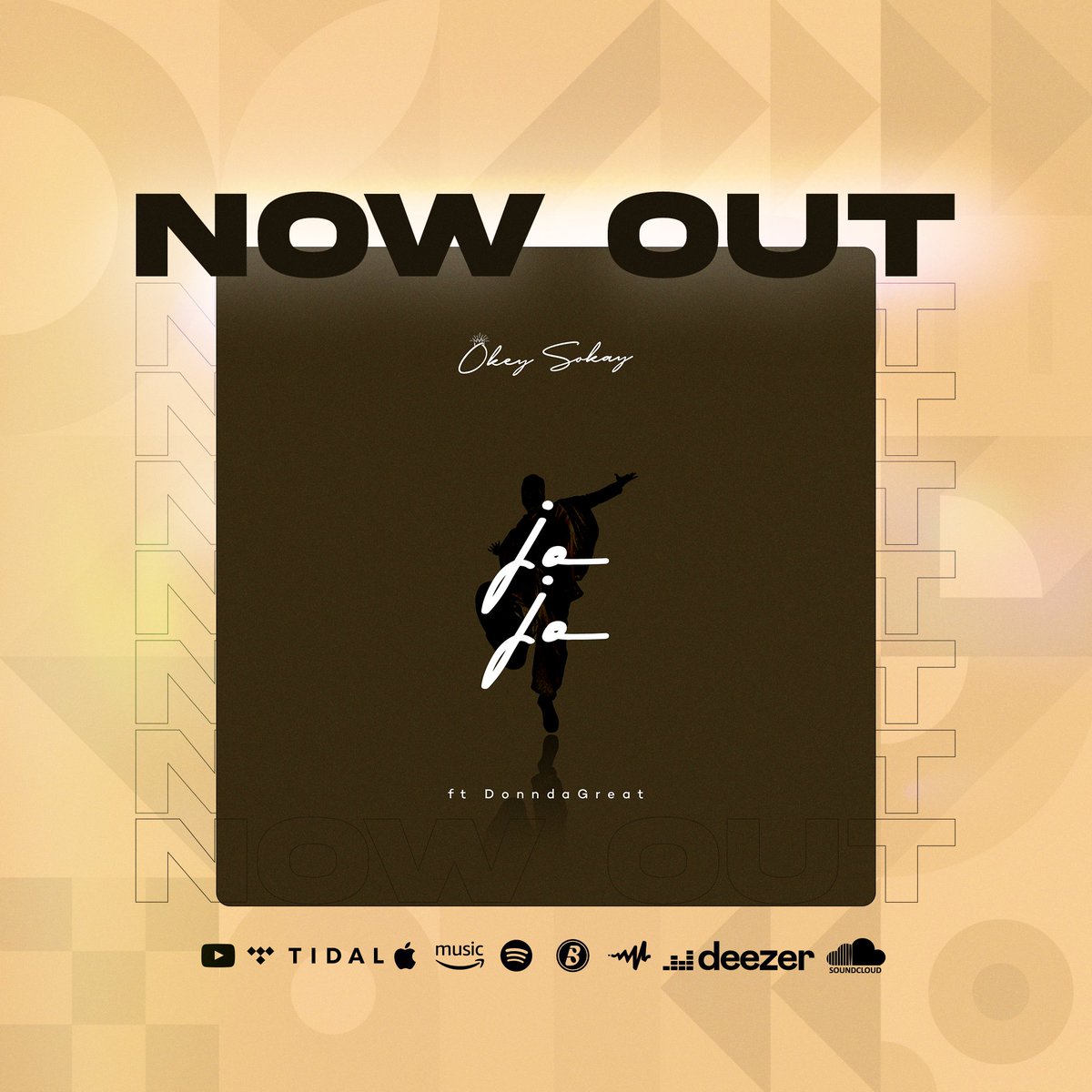okeySokay's tweet photo. Your dancing shoes should be on 🔥

"Jo Jo" by Okey Sokay ft. DonndaGreat is OUT and AVAILABLE on all digital streaming platforms

-
#okeysokay #sokaysdesk #jojo #oyelszn https://t.co/ymhdakQQ3B