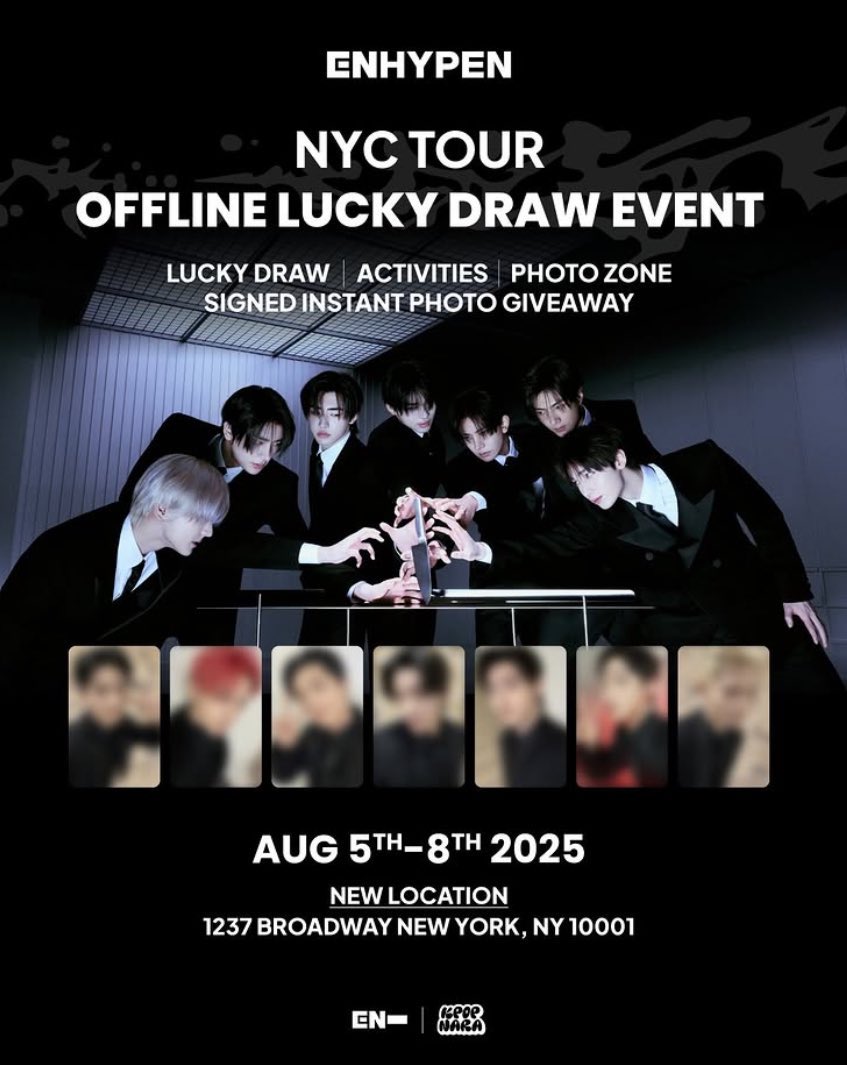 ENHYPEN DESIRE : UNLEASH US KPOPNARA ラキドロ 共同購入 NYC