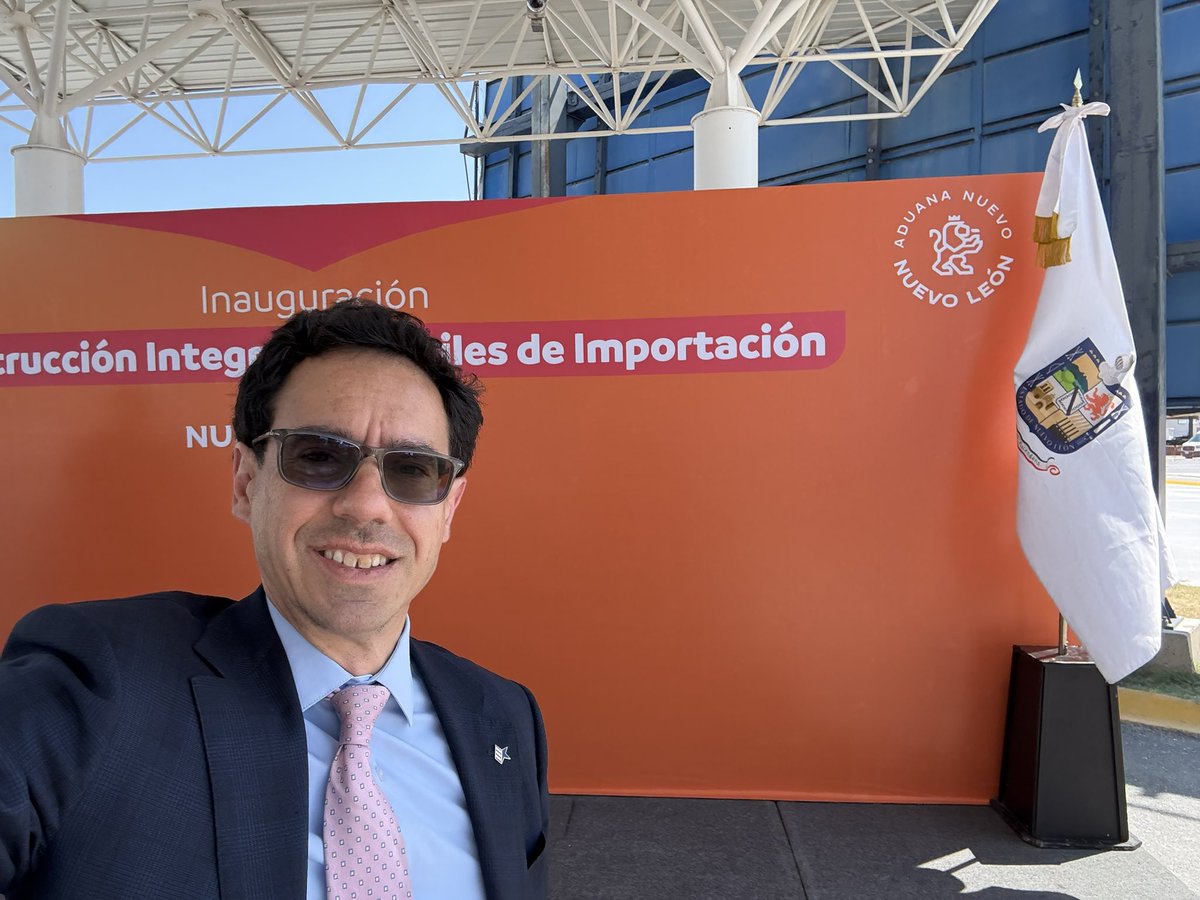 Terrific to be back in Nuevo León for an important event to promote binational relations. Trade between the U.S. and Mexico is a big positive for the Texas economy. USMCA!