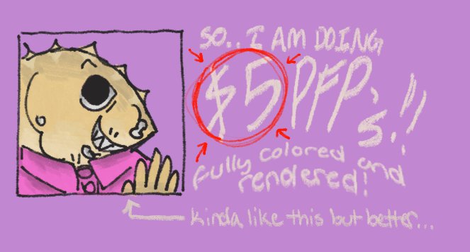 bbborttt's tweet photo. Do you or anyone you know need a profile picture? Well luckily for you, I am doing 💥$5💥PFP #commissions! DM me for more info @bbborttt on instagram, twitter/X, tiktok or discord 🐟👍
#artcommissions https://t.co/JXTMQbPYnb