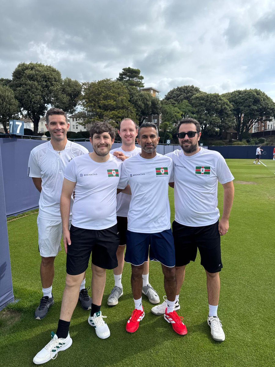 Men’s O35 County Cup | Day 1

A nail biting 3-2 win for the Notts team over Northumberland today!

3 of the 5 rubbers going the distance.

Well done lads and good luck against Durham &amp; Cleveland tomorrow.

#countycuptennis #nottstennis