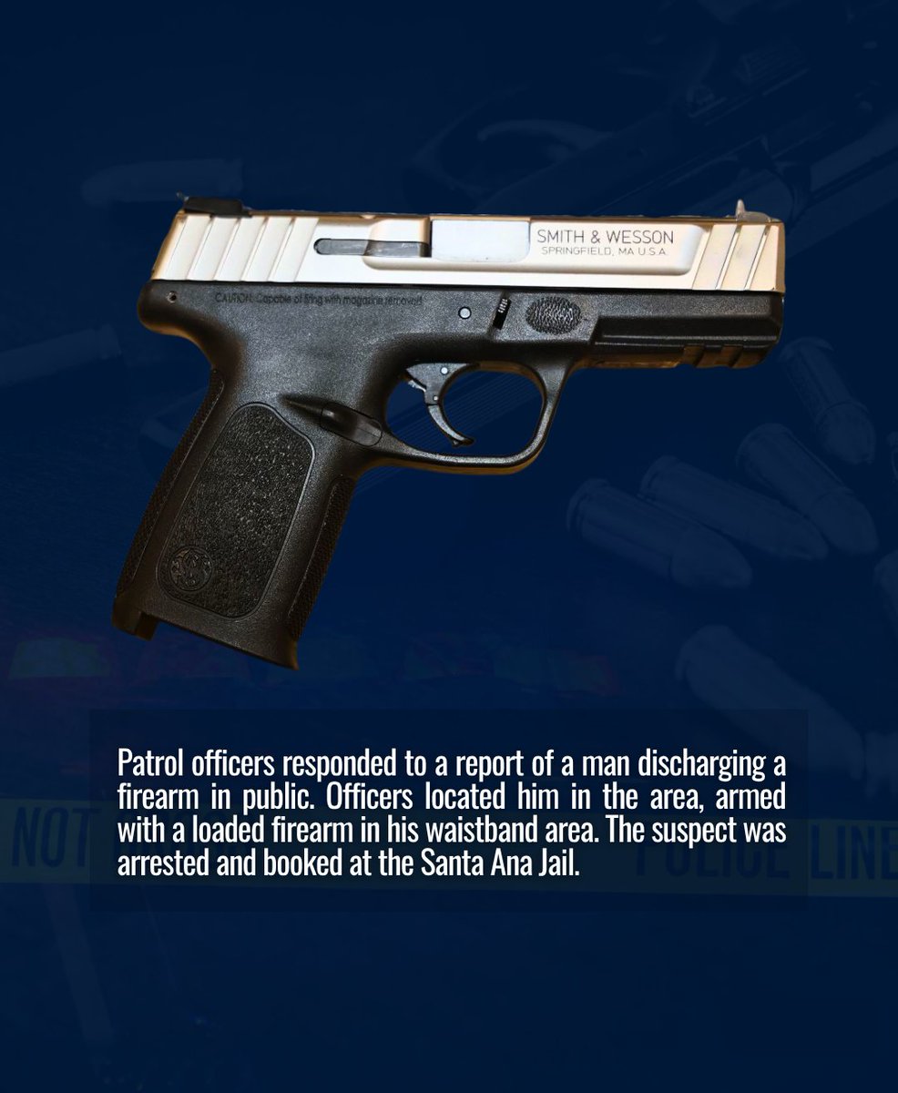 SantaAnaPD's tweet photo. #SantaAnaPD #WeeklyFirearmSeizures 08/02/2025 - 08/08/2025 #GunsOffTheStreets https://t.co/LihEBWdT6L