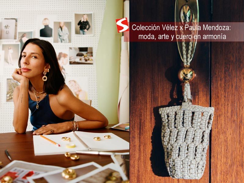 STYLEAMERICAmag's tweet image. La nueva colección cápsula Vélez x Paula Mendoza: moda, arte y cuero en armonía, conócela en: ➡️ buff.ly/70mxQil #StyleModa
