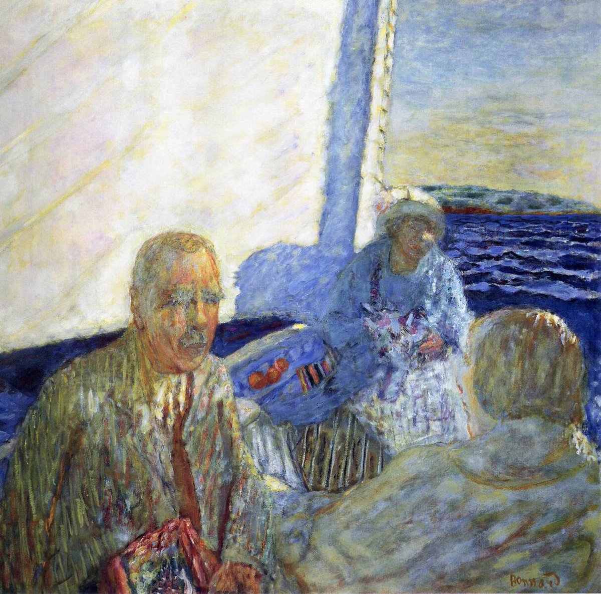 At Sea #artbots #bonnard
