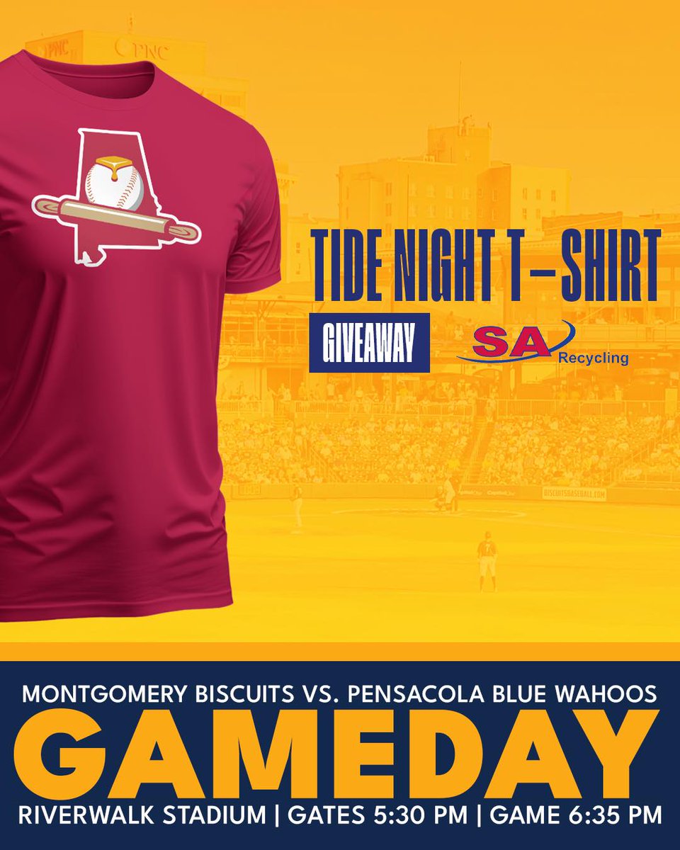 Fun at the ballpark yesterday for Tiger Night with a t-shirt giveaway, presented by I-92 WLWI! Thanks to <a href="/BiscuitBaseball/">Montgomery Biscuits</a> and to everyone who came out to see a pair of wins over Pensacola! Tide Night is tonight with another t-shirt giveaway! -<a href="/GregThomasDJ/">Greg Thomas</a>