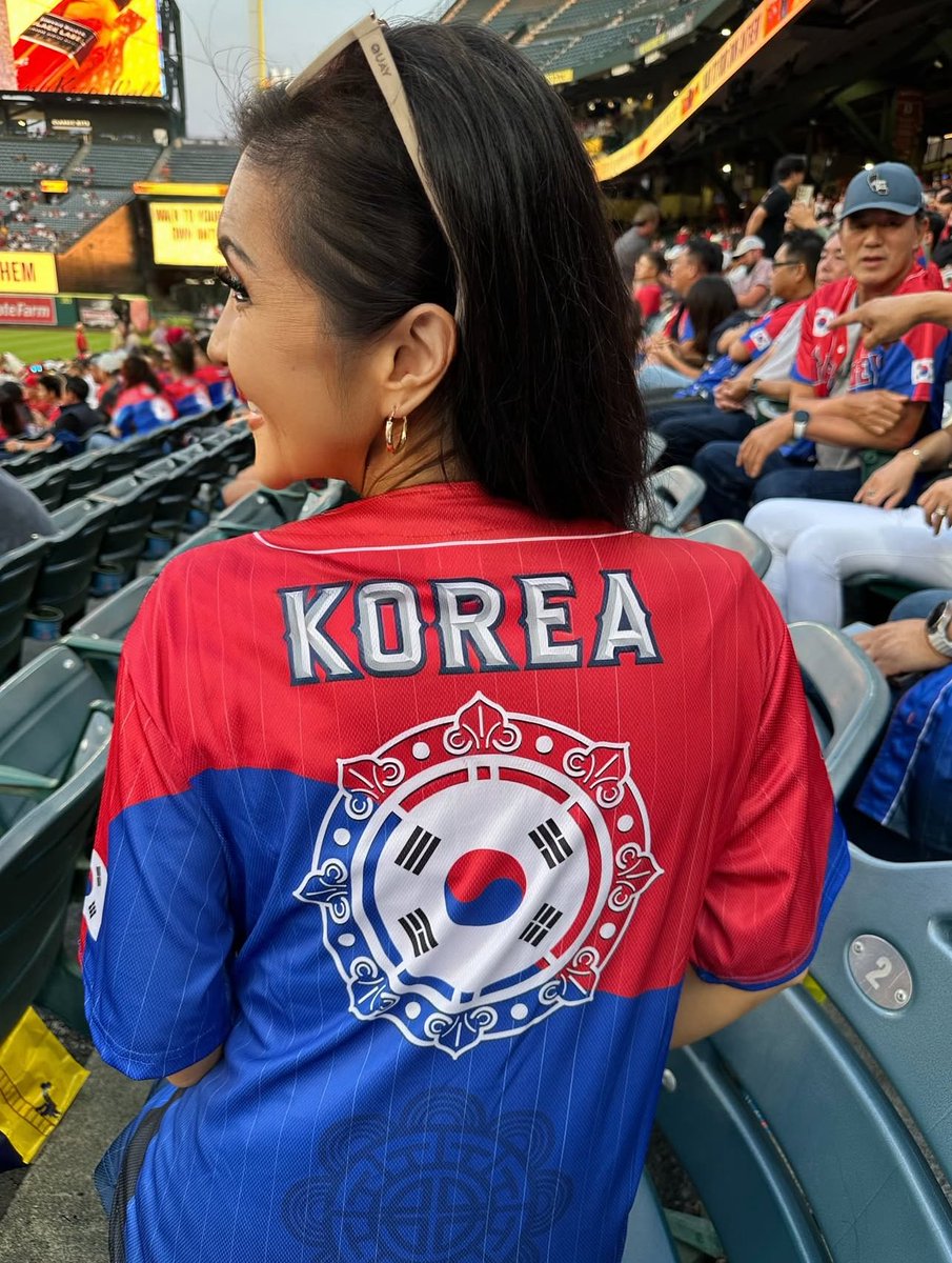 Just Another Great Day in Anaheim With <a href="/CBSLARachel/">Rachel Kim</a> for the Korean Heritage Night.  Korean Heritage Night, as promoted by the Los Angeles Angels, includes a themed jersey and celebrates players like Ha-Seong Kim, reflecting a growing trend of multicultural celebrations in MLB…