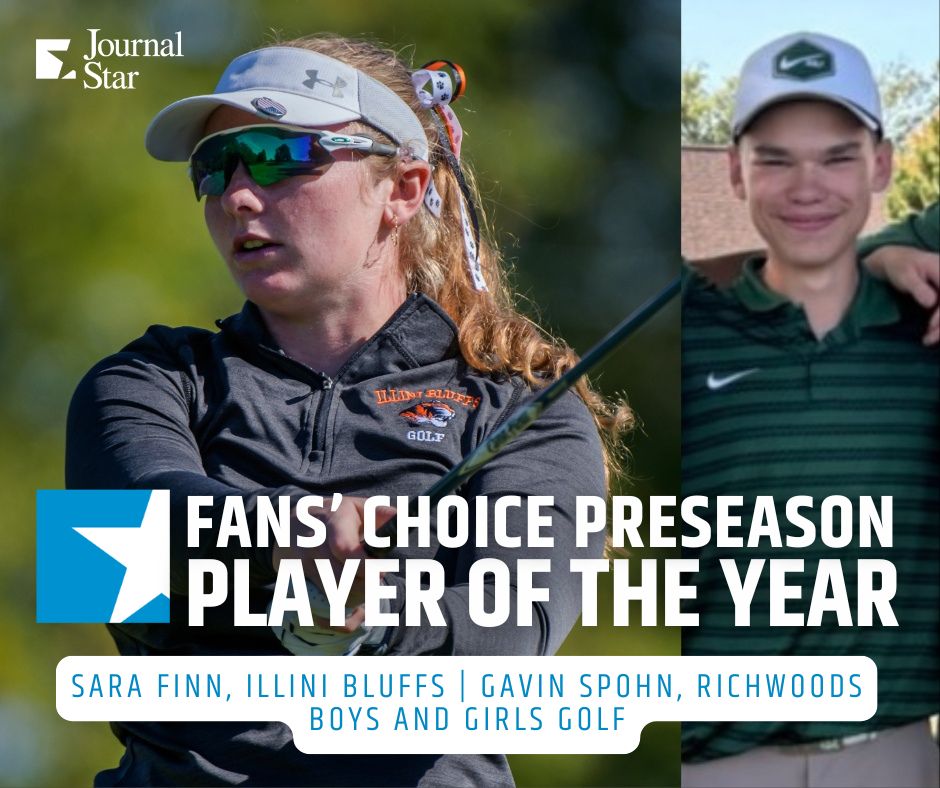 Congrats to the Journal Star preseason golfers of the year, voted by the fans. 

Details: pjstar.com/story/sports/h…