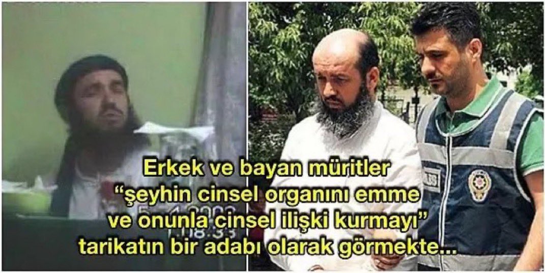 Müritlerine Cinsel Organını Emdirerek Badeleyen Şeyhin Dava Dosyasındaki Mağdurların Korkunç İfadeleri:

Dergahına gelenlere '"cennet vaat ederek" kandırıp, birçok kez cinsel ilişkiye giren sözde şeyh U.K. 2013’te cinsel istismar suçundan 188 yıl hapis cezasına çarptırılmıştı.