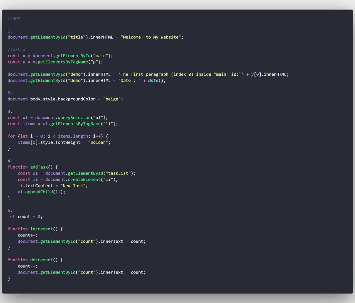 thejoy02's tweet photo. DAY 47 #100DaysOfCode :
From today, I’m diving into some JavaScript practice — solving questions and building small projects.
Also shared today’s work on Loops, Functions, DOM 
Soon,start backend side
Let’s keep it going 🚀
Repo: https://t.co/jZnSagsK5u

#JavaScript #WebDev https://t.co/idi7NaYvHj