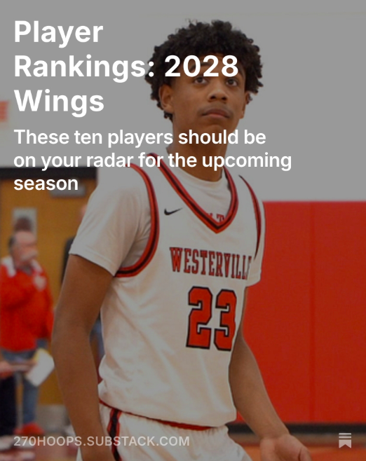 Player Rankings: 2028 Wings

These ten players should be on your radar for the upcoming season

Check out our list⤵️
bit.ly/4osHek8